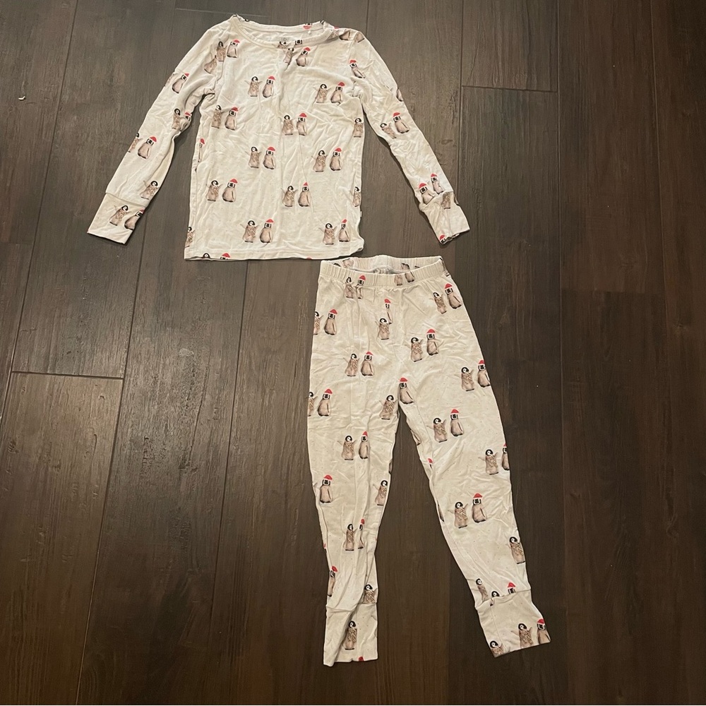 Little Pajama Co Penguin Pajama Set Size 4